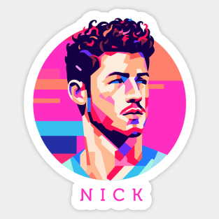 Nick Jonas Sticker